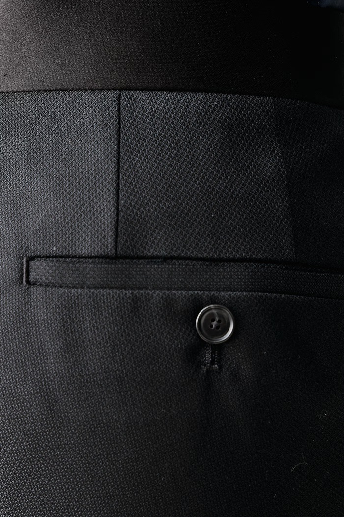 BOSS Costum pentru bărbați cu lână H-Huge-2Pcs-Tux-264 50571974