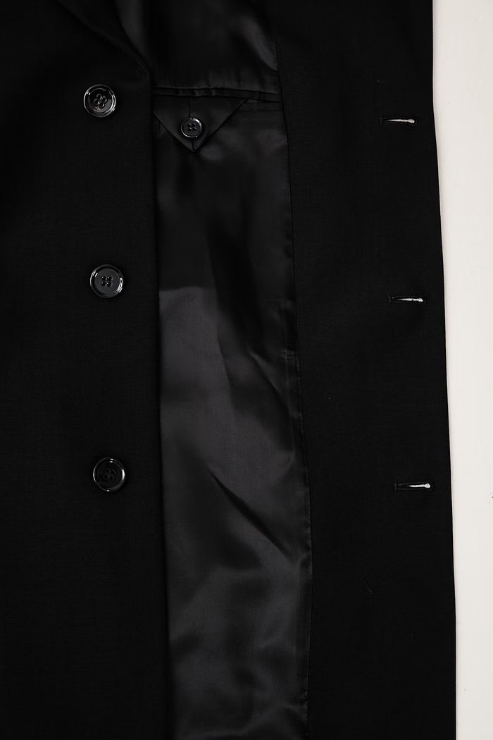 MM6 Maison Margiela Marynarka jednorzędowa męska z wełną SH0BN0034.M36020