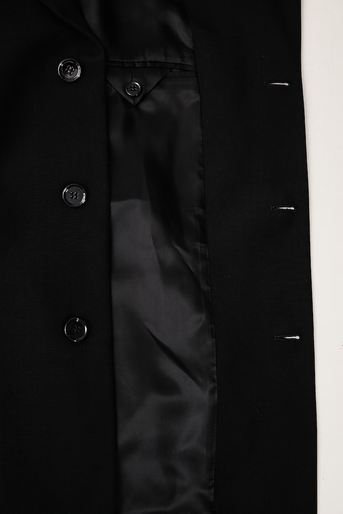 MM6 Maison Margiela Marynarka jednorzędowa męska z wełną SH0BN0034.M36020