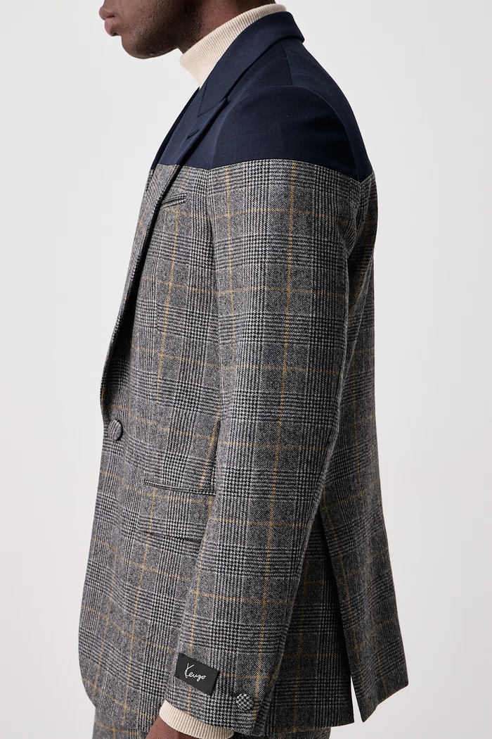Marynarka męska Kenzo FG65VE1639PL szary