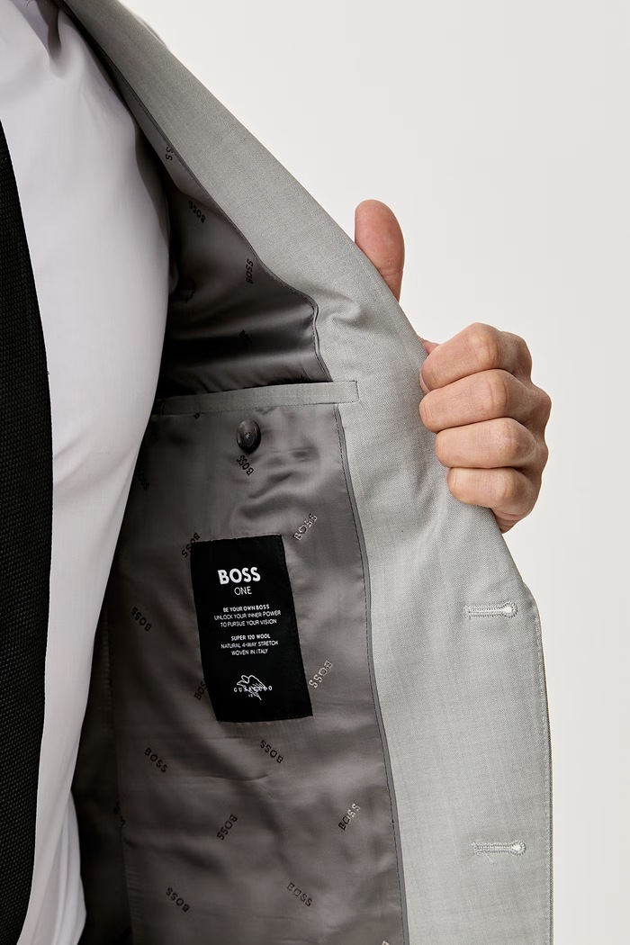 BOSS костюм от две части мъжки от вълна H-Huge-2Pcs-B1-263 50566923
