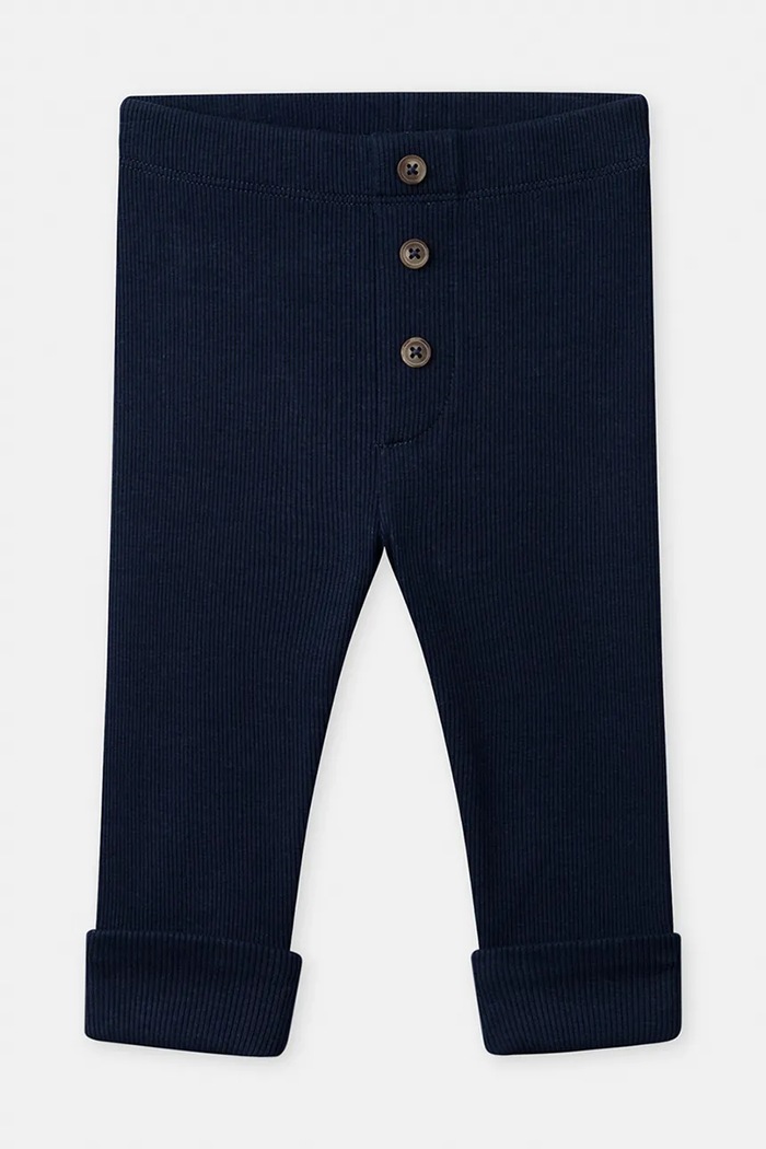 Sergent Major Legginsy dziecięce bawełniane z elastanem 26H1BG31LG granatowy AW26