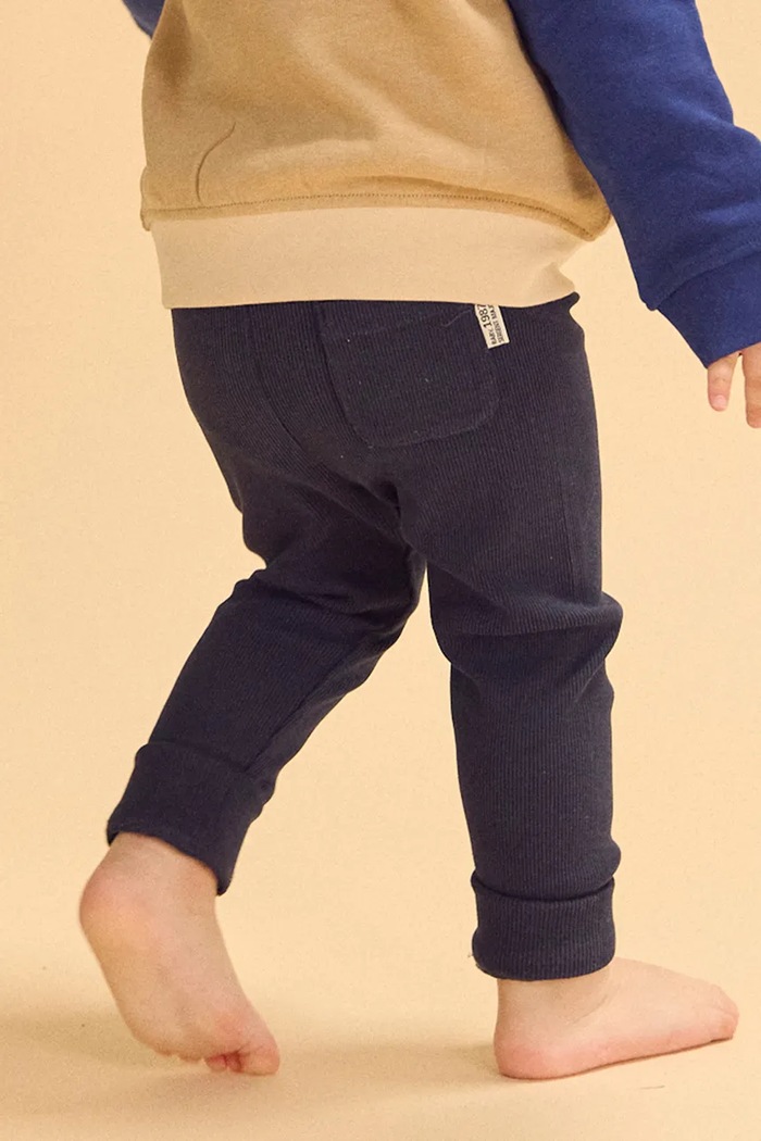 Sergent Major Legginsy dziecięce bawełniane z elastanem 26H1BG31LG