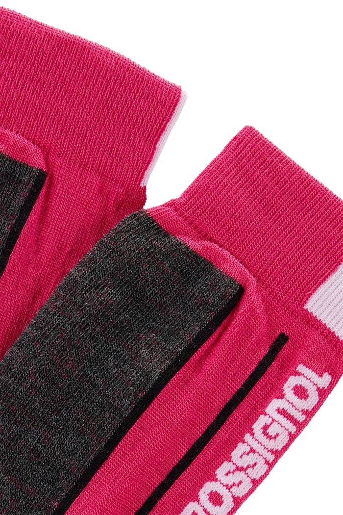 Chłopiec Rossignol Skarpety narciarskie dziecięce SKI SOCKS RLPYX02 różowy