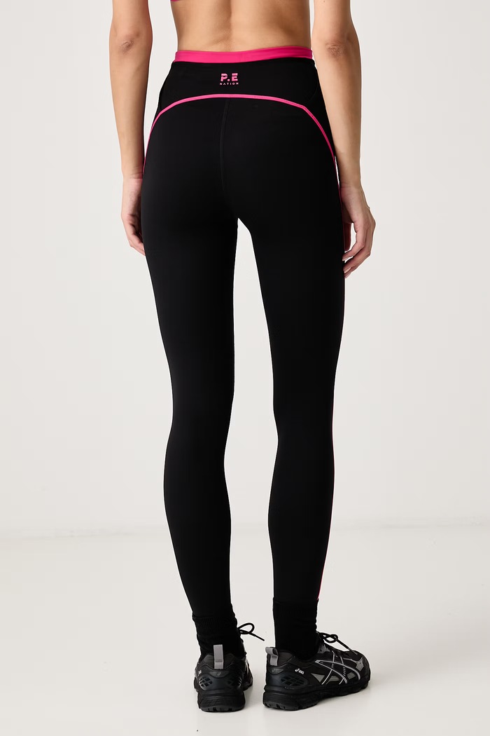 Odzież P.E Nation Legginsy damskie Rapid 262G079 czarny