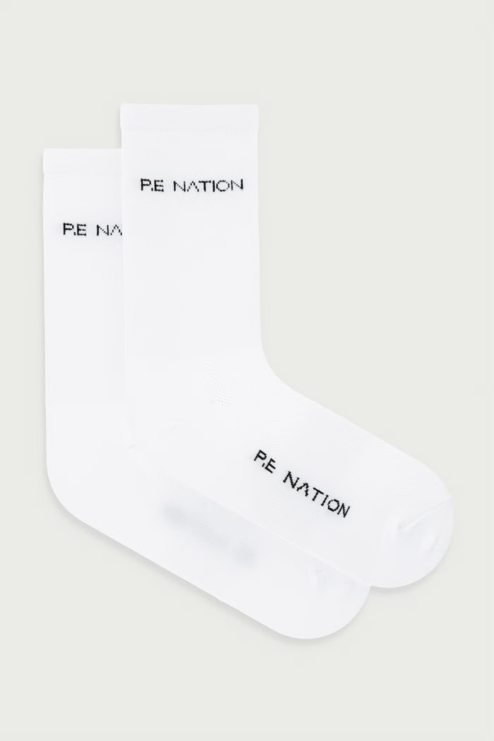 P.E Nation Skarpety damskie Aero biały 262A090