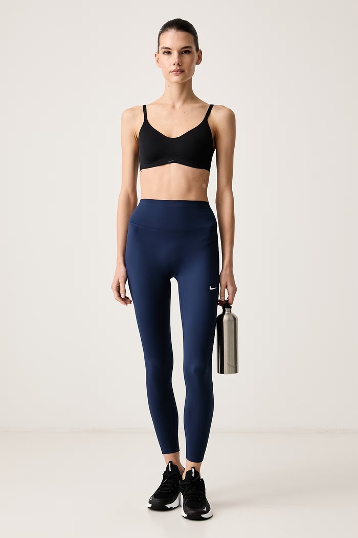 Nike Legginsy sportowe damskie Nike One IO0579.410 granatowy AW26