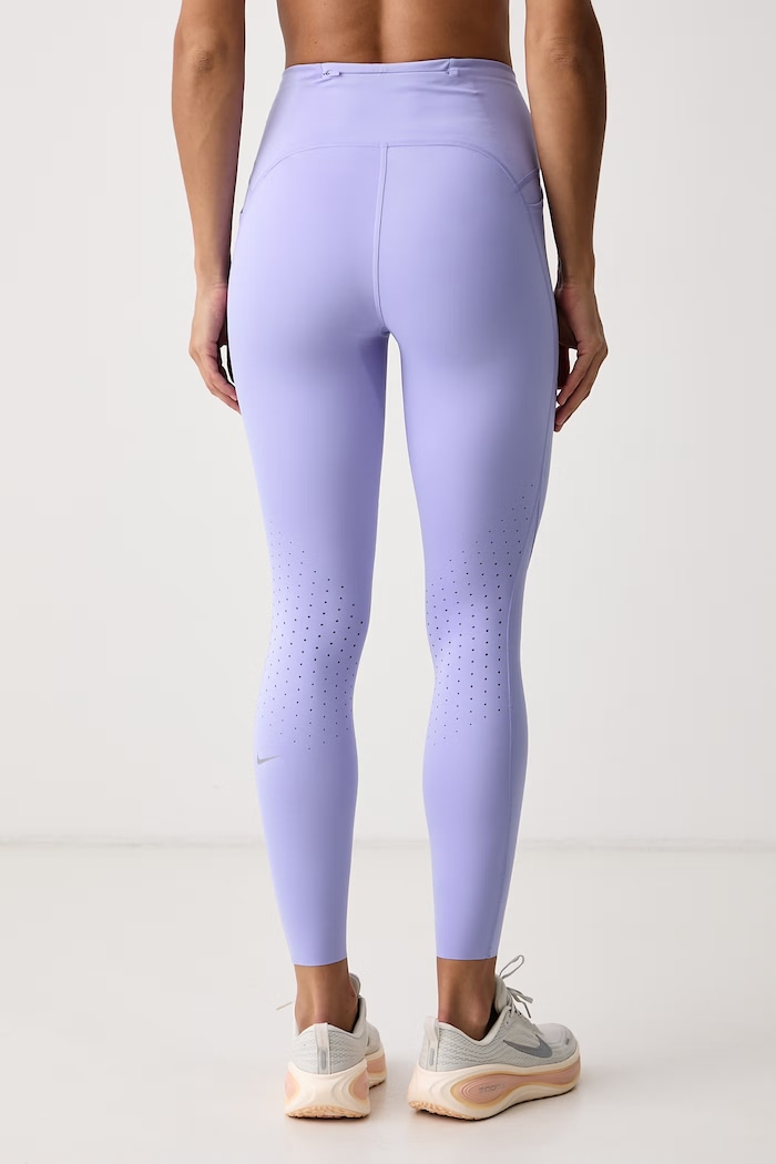Odzież Nike Legginsy sportowe damskie Swift HJ2252.580 fioletowy