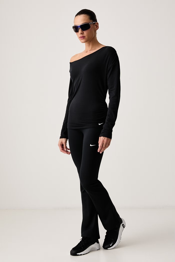 Nike Legginsy treningowe damskie Nike One IB9135.010 czarny AW26
