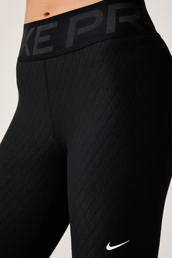 Legginsy sportowe damskie Nike Pro Sculpt Therma-FIT Nike IM9749.010 czarny