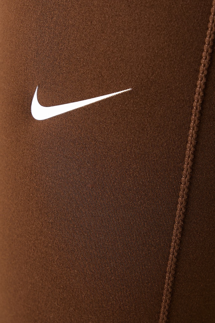 Legginsy sportowe damskie Nike One Nike IO0579.212 brązowy