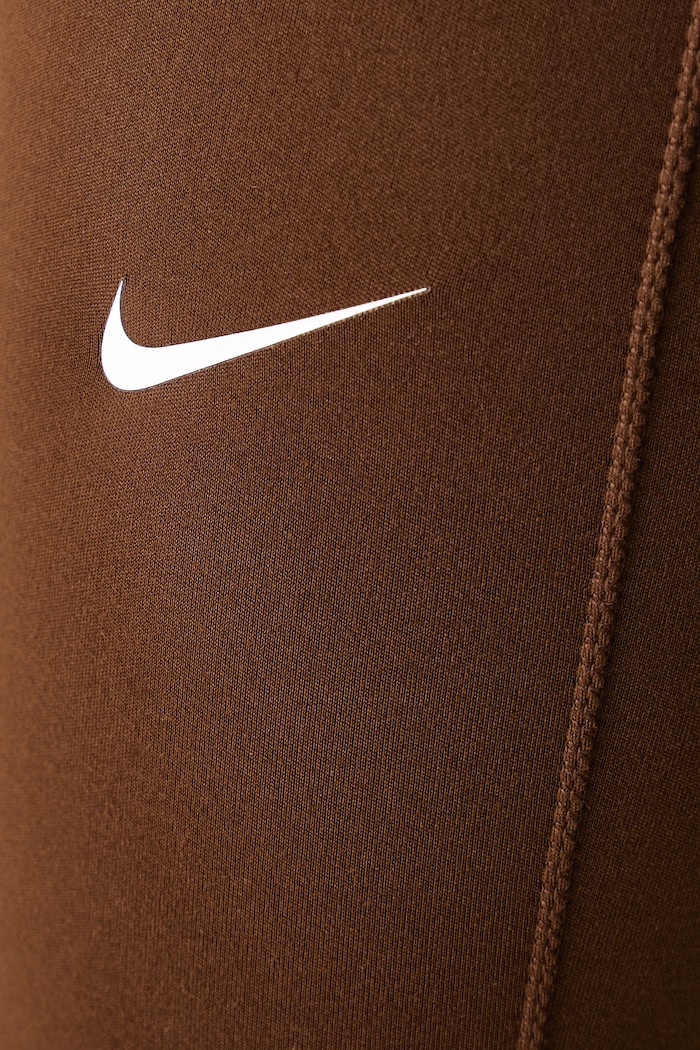 Legginsy sportowe damskie Nike One Nike IO0579.212 brązowy