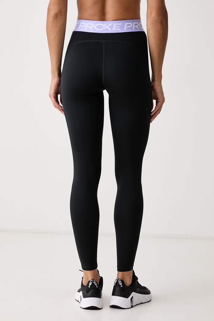 Odzież Nike Spodnie treningowe damskie Nike Pro IQ0886.020 czarny