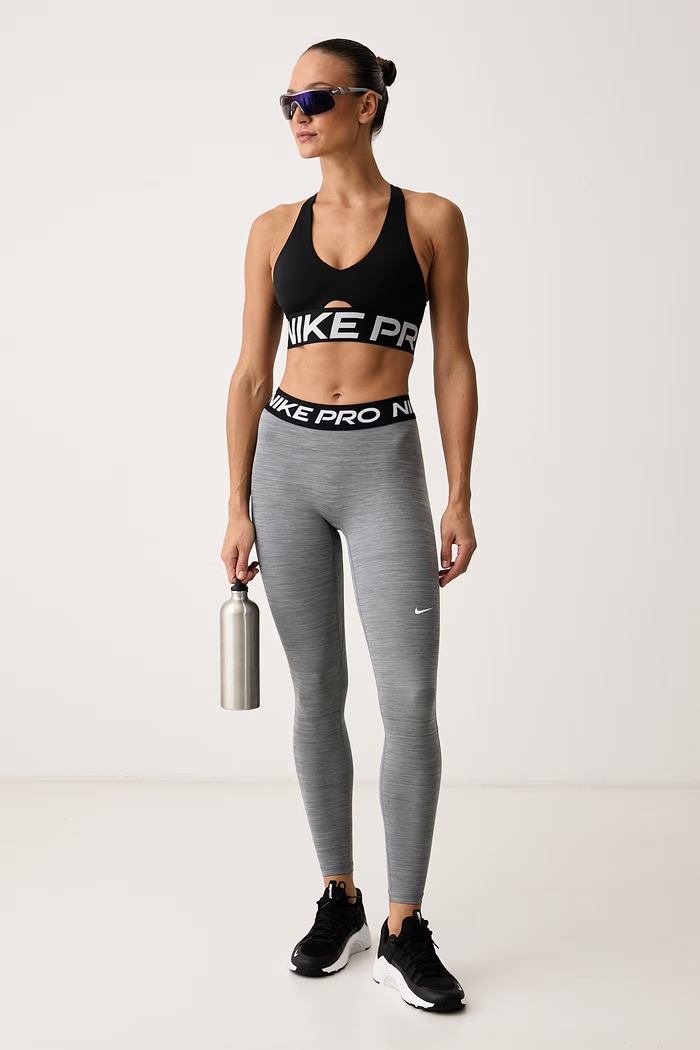 Nike Legginsy sportowe damskie Nike Pro IQ0886.084 szary AW26
