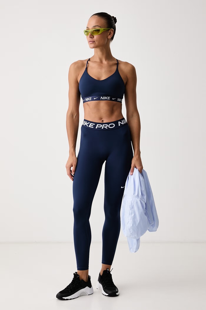 Nike Legginsy sportowe damskie Nike Pro IQ0886.410 granatowy AW26