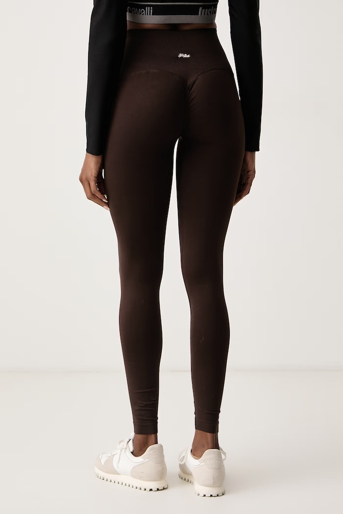MC2 Saint Barth Legginsy damskie VEG0001 brązowy AW26