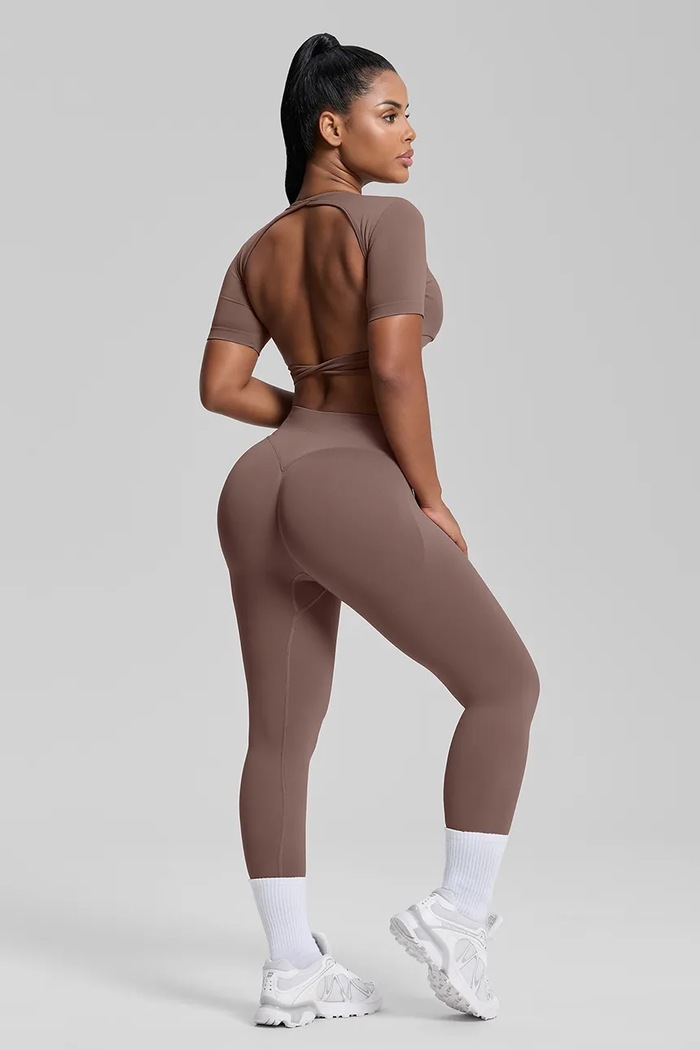 BetterMe Tajice za jogu za žene Ultrasculpt LEG00040