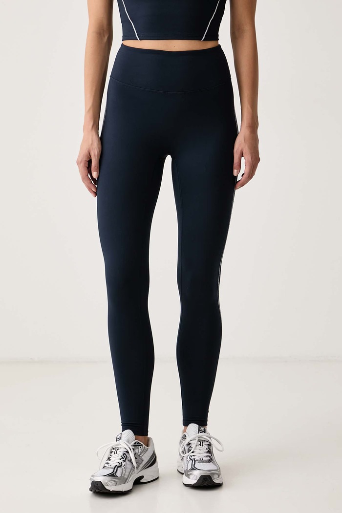Le Privé Legginsy damskie IVY LEGGINS granatowy LP00711