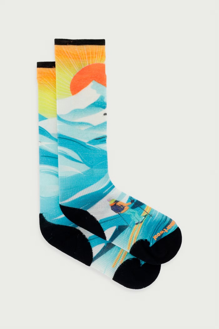 Smartwool Skarpety narciarskie damskie niebieski SW003254N751