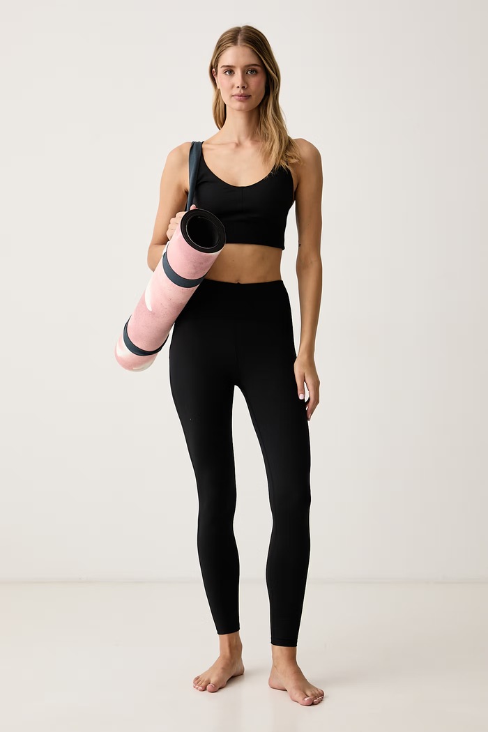 Casall Legginsy do jogi damskie 26247. czarny AW26