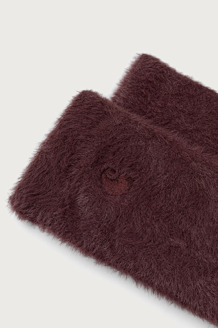 Carhartt WIP Maine skarpety damskie I037327.33HXX bordowy AW26