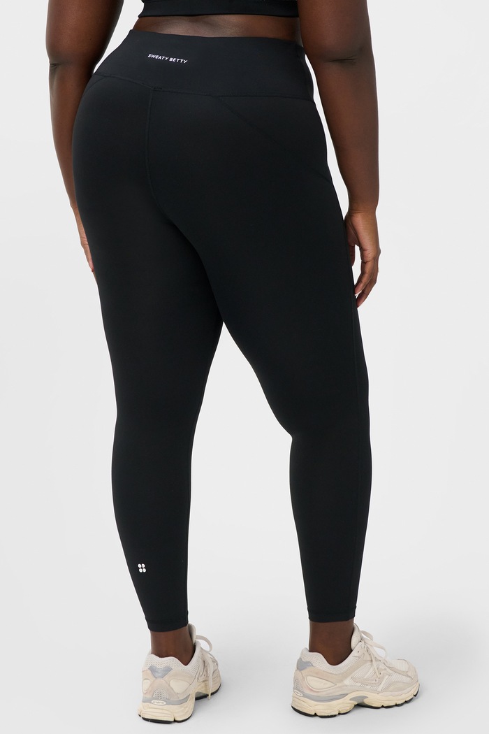Sweaty Betty Legginsy sportowe damskie All Day SB10159 czarny AW26