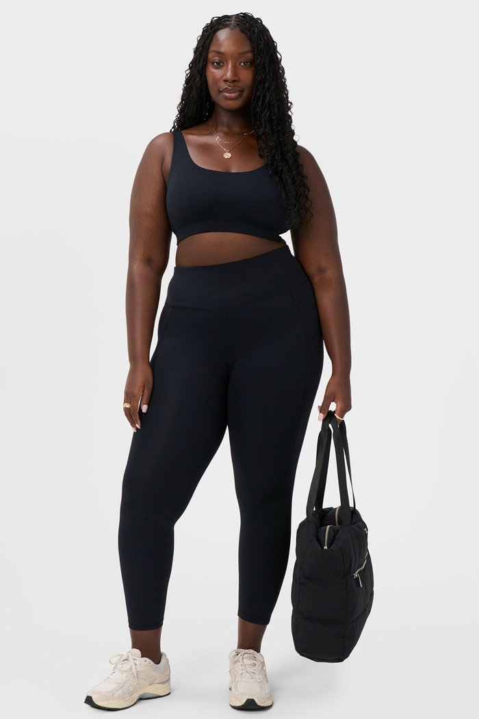 Odzież Sweaty Betty Legginsy sportowe damskie All Day SB10159 czarny