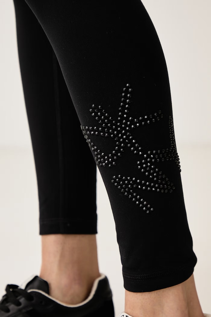Legginsy damskie DKNY DP6P3917 czarny