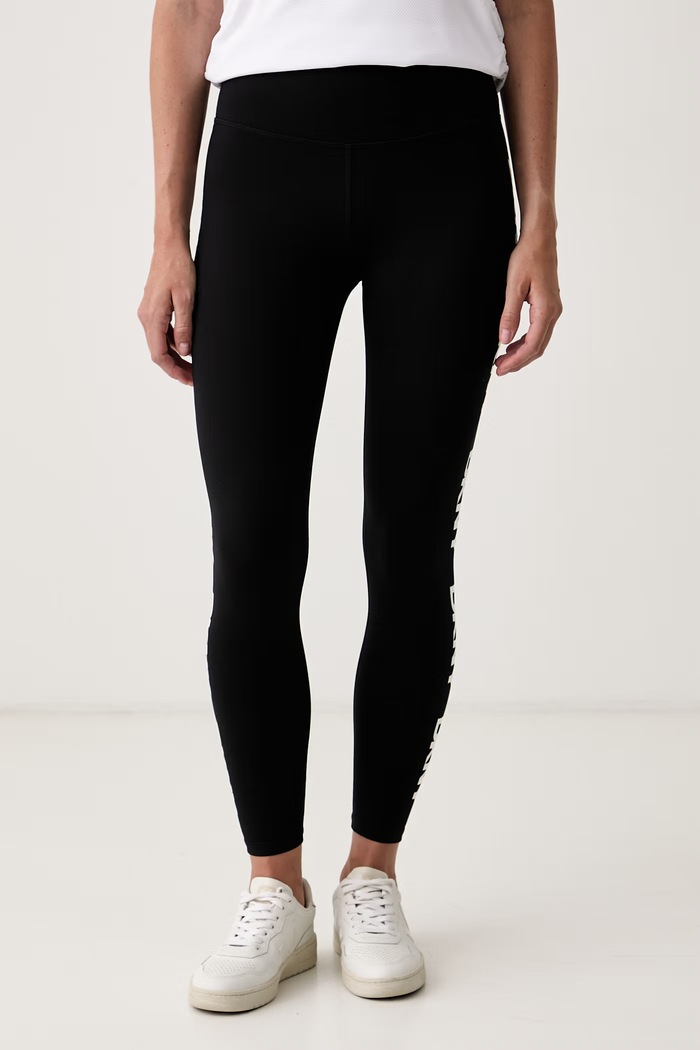 DKNY Legginsy damskie czarny DP6P3813