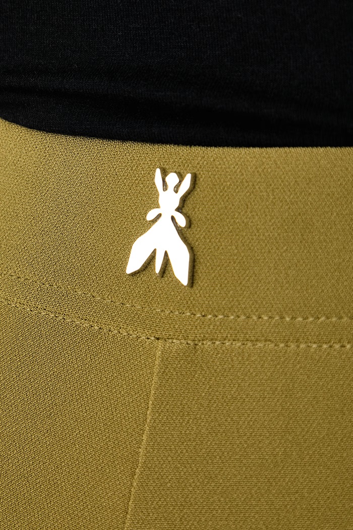Spodnie slim fit damskie Patrizia Pepe 2P0041.C0271 zielony