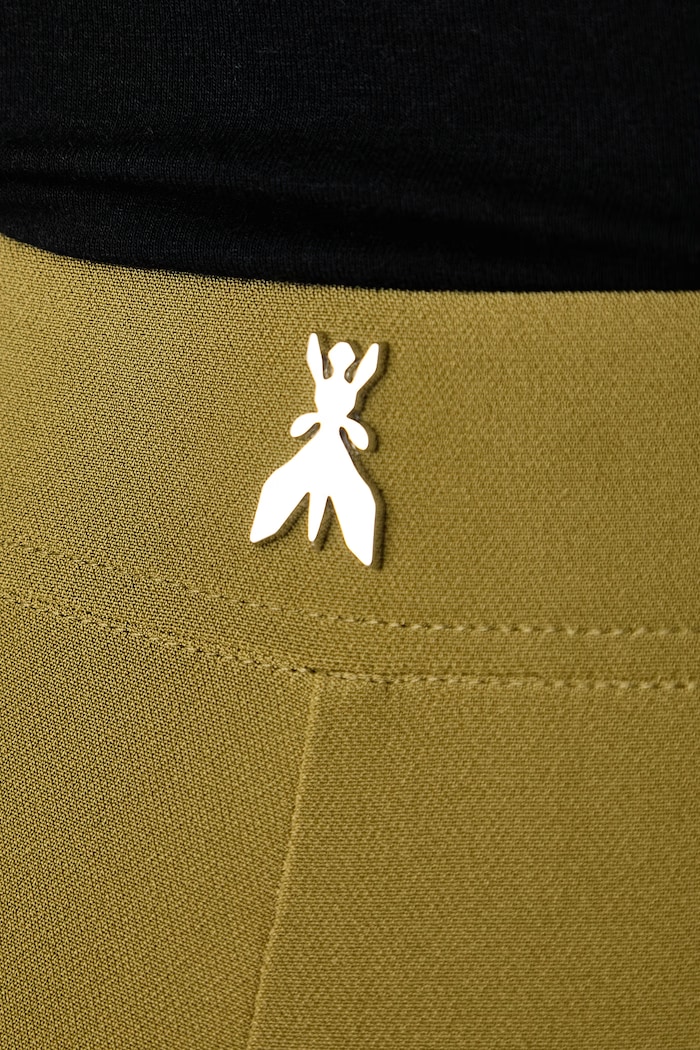 Spodnie slim fit damskie Patrizia Pepe 2P0041.C0271 zielony