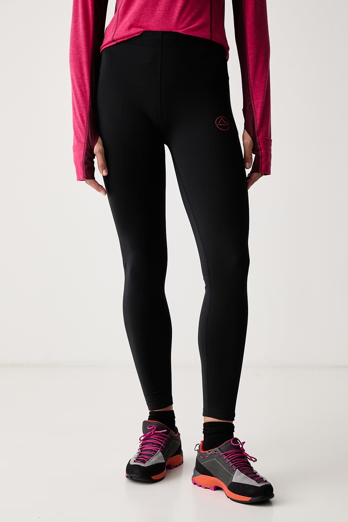 La Sportiva Legginsy sportowe damskie Primal Thermo czarny ZARG025