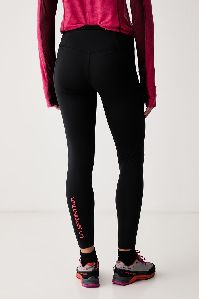 Odzież La Sportiva Legginsy sportowe damskie Primal Thermo ZARG025 czarny
