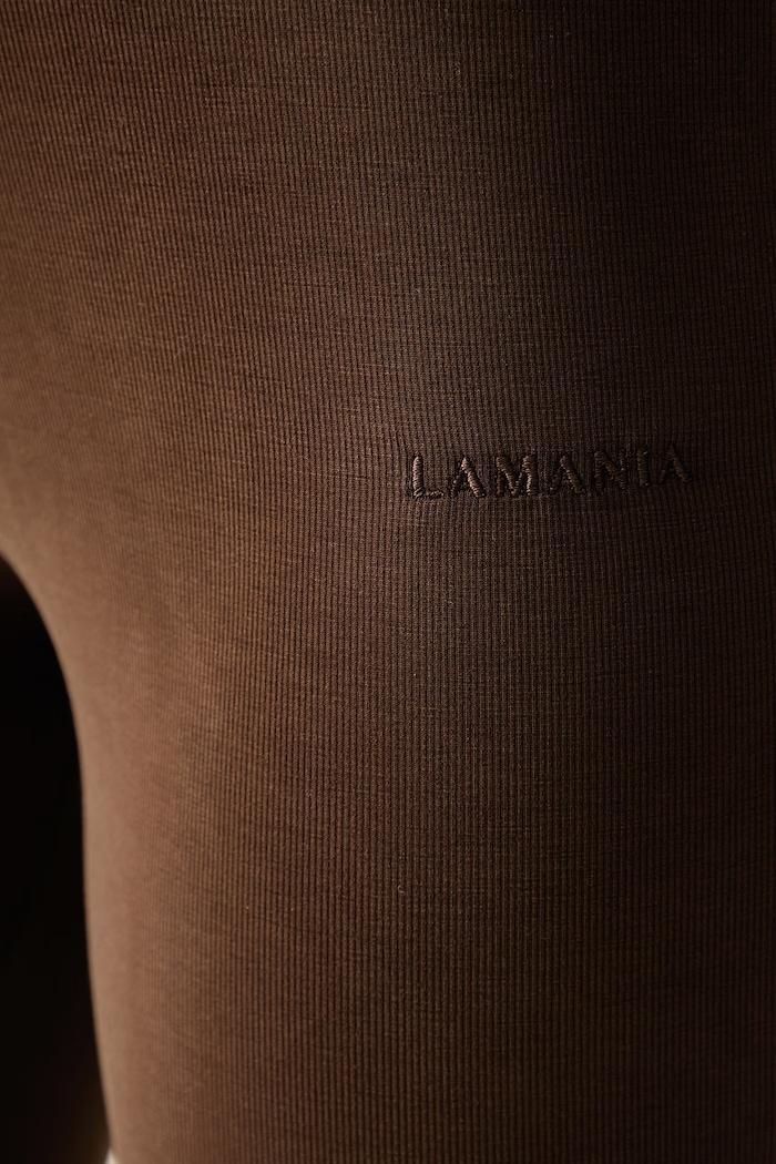 Legginsy damskie MELL La Mania MELL brązowy
