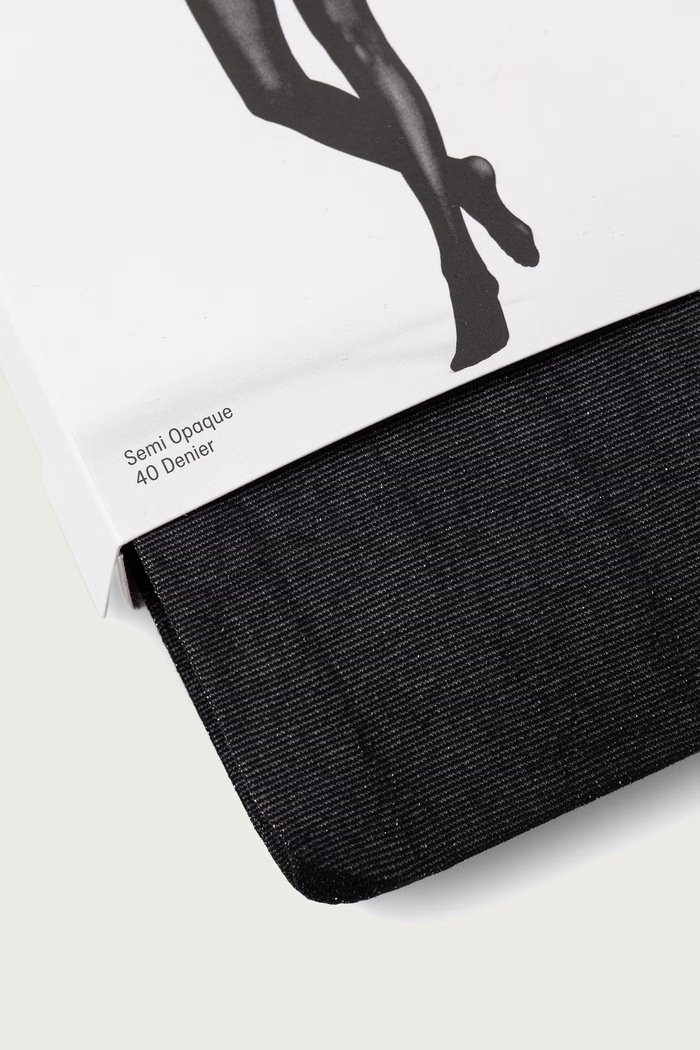 Calvin Klein Hulahopke za žene 701242517 crna AW26