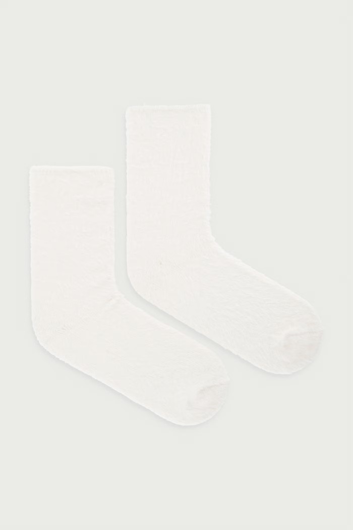 Calvin Klein Skarpety damskie 2-pack beżowy 701241809