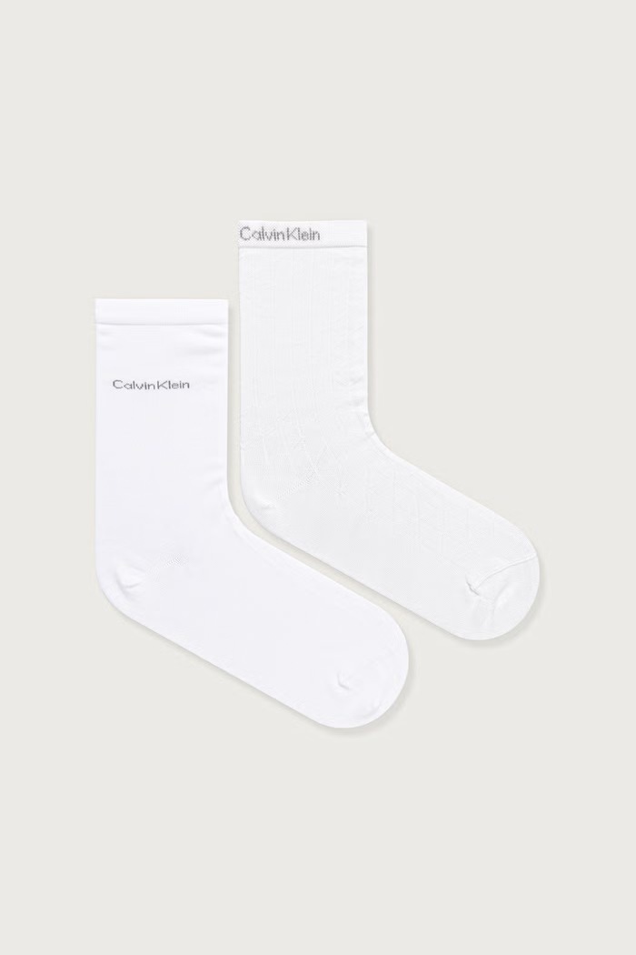 Calvin Klein skarpety damskie 2-pack biały 701241456