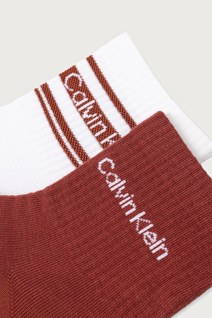 Calvin Klein skarpety damskie 2-pack 701241453 biały AW26