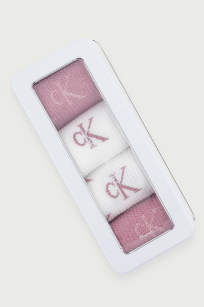 Odzież Calvin Klein Skarpety damskie 4-pack 701241212 różowy