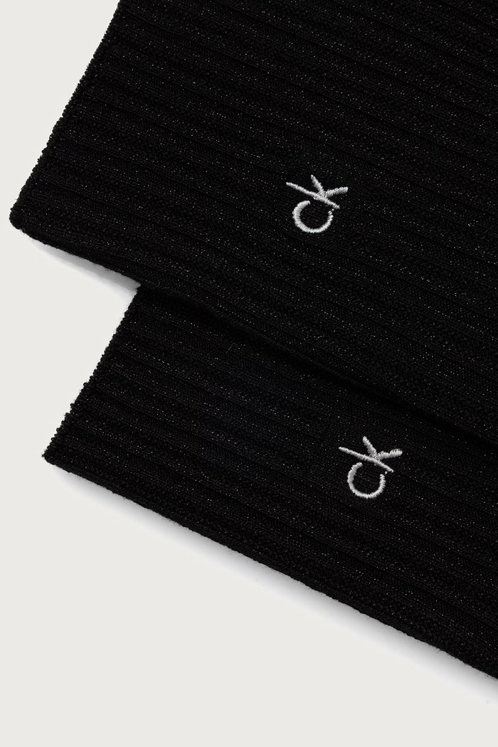 Calvin Klein Skarpety damskie 2-pack 701244148 czarny AW26