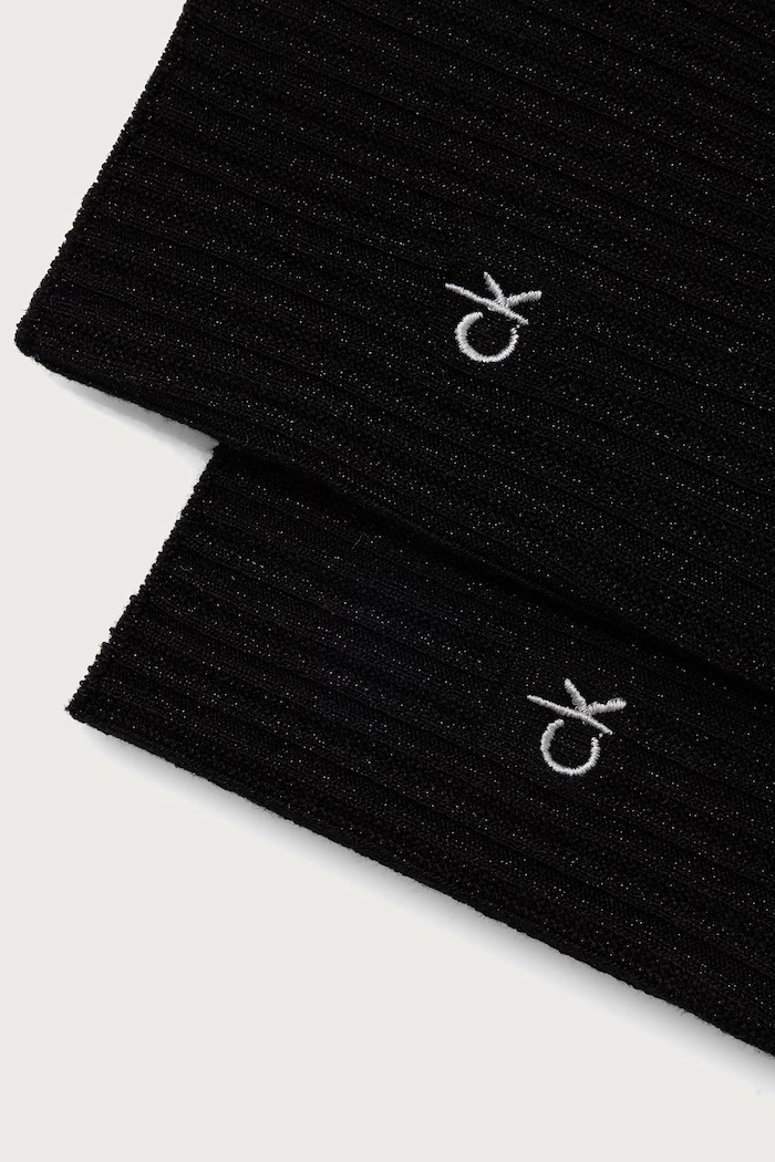 Calvin Klein Skarpety damskie 2-pack 701244148 czarny AW26