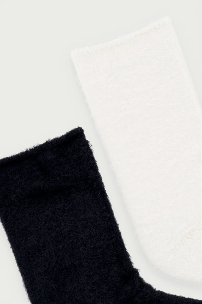 Calvin Klein Skarpety damskie 3-pack 701244147 czarny AW26
