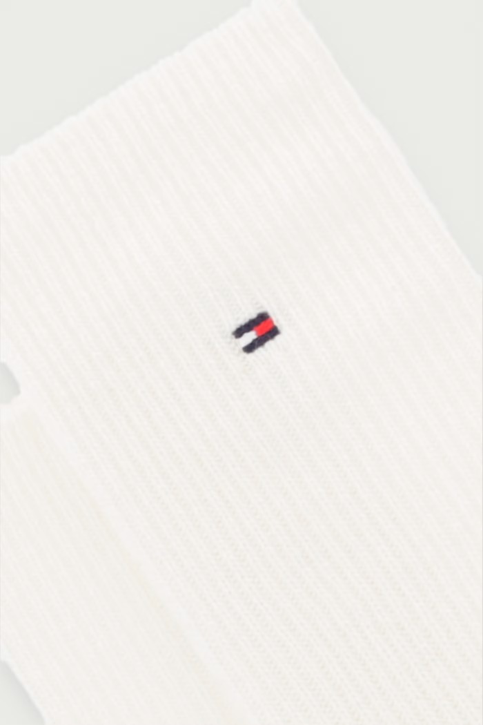 Tommy Hilfiger Skarpety damskie z dodatkiem wełny 701242188 beżowy AW26