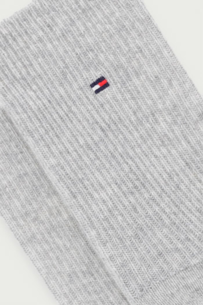Tommy Hilfiger Skarpety damskie z dodatkiem wełny 701242188 szary AW26