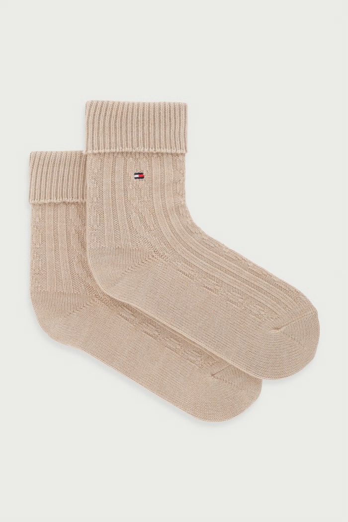 Tommy Hilfiger Skarpety damskie beżowy 701242185
