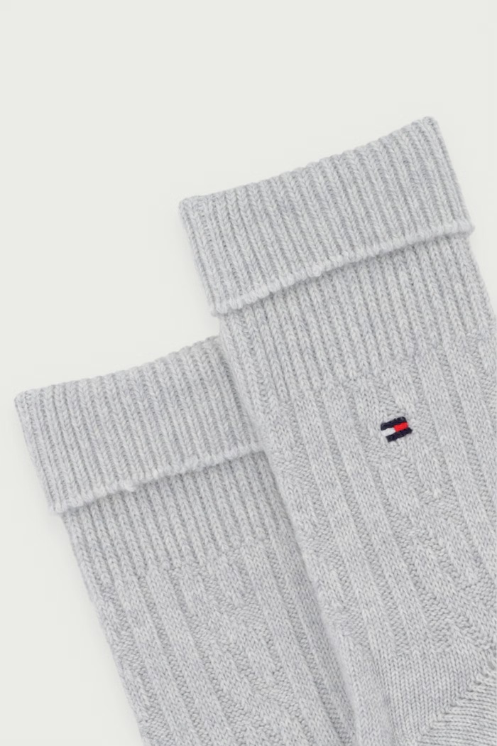 Tommy Hilfiger Skarpety damskie 701242185 szary AW26
