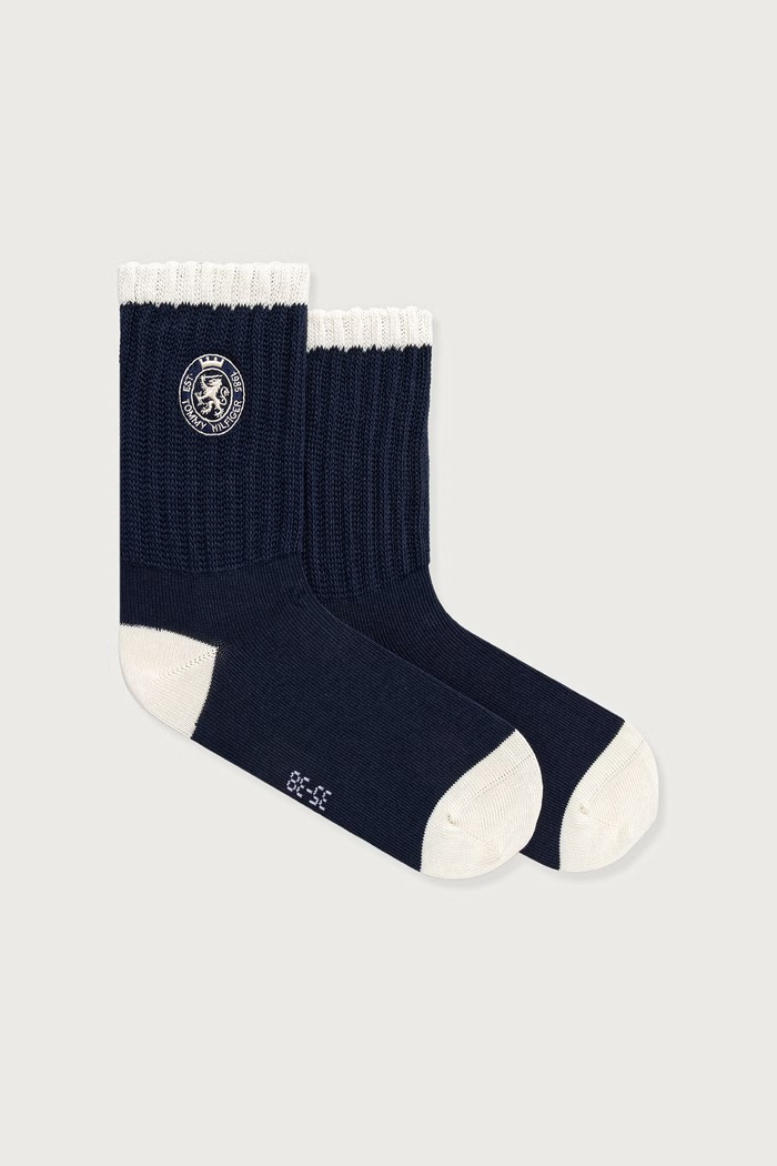 Tommy Hilfiger skarpety damskie granatowy 701242184