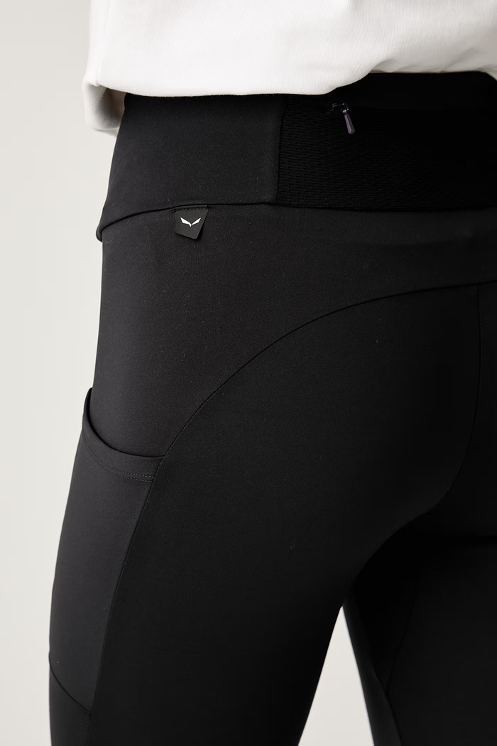 Salewa legginsy sportowe damskie PEDROC 00.0000029345 czarny