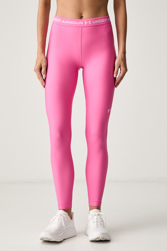 Under Armour legginsy sportowe damskie HeatGear różowy 6010002.637
