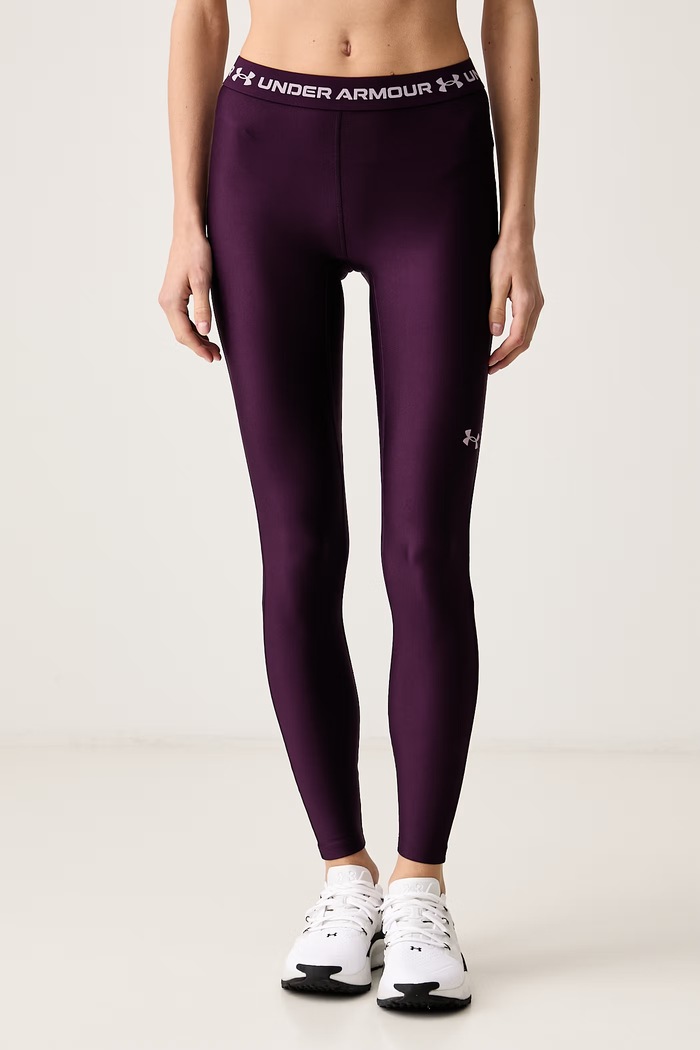 Under Armour Legginsy sportowe damskie HeatGear fioletowy 6010002.526
